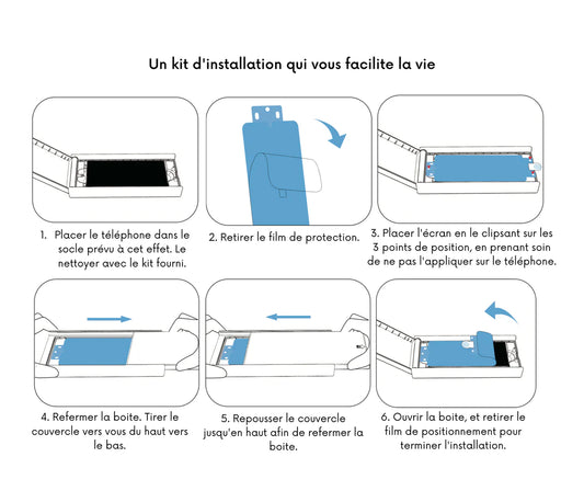 Protection amovible iPad - effet papier – BatCharge
